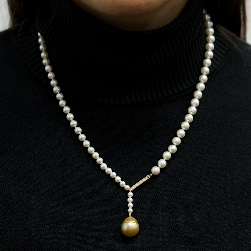 Collier perles de culture - Colliers